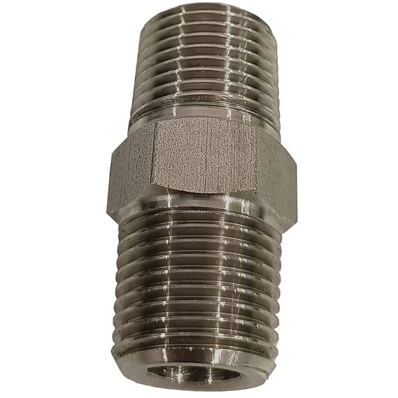 Hex Nipple - SS316